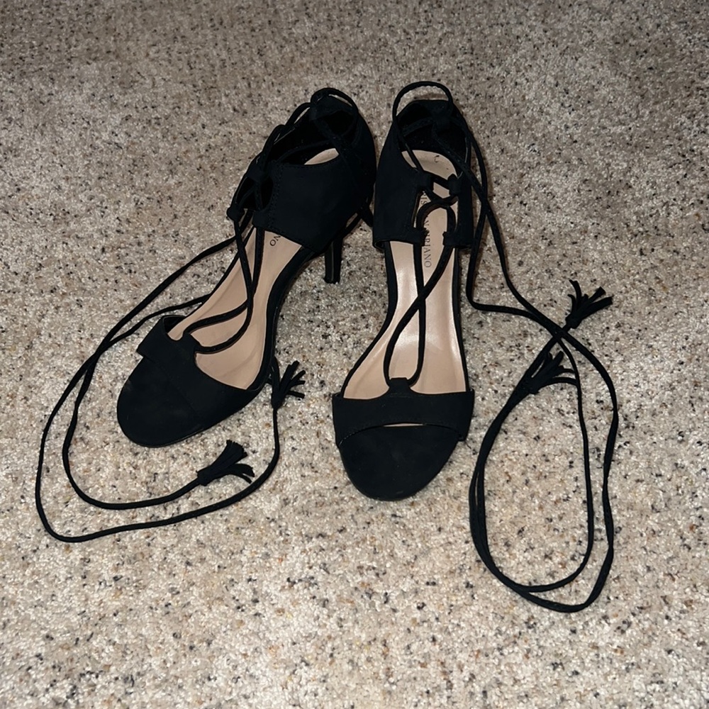 lace up heels